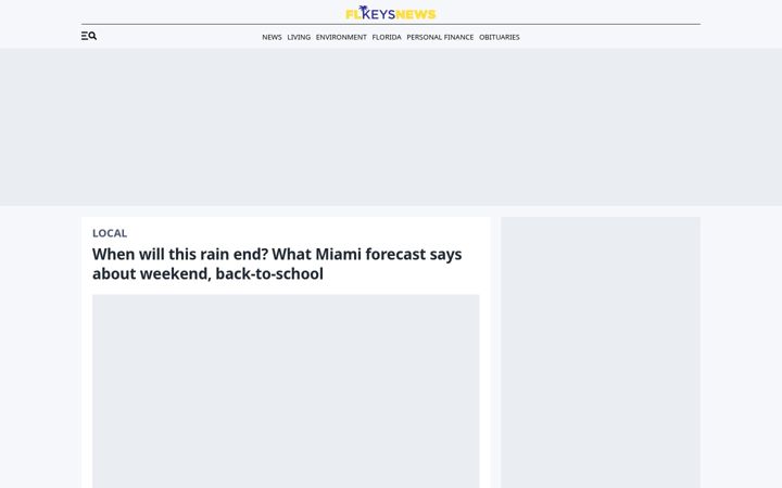 Screenshot of flkeysnews.com