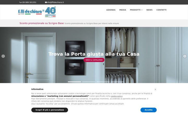 Screenshot of fllidechiara.it