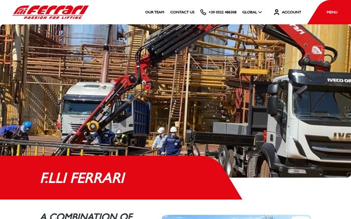 Screenshot of flliferrari.com