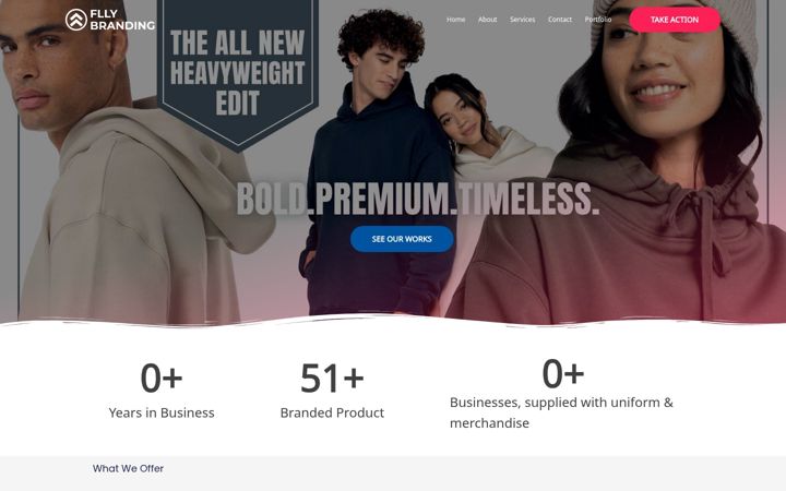 Screenshot of fllybranding.com