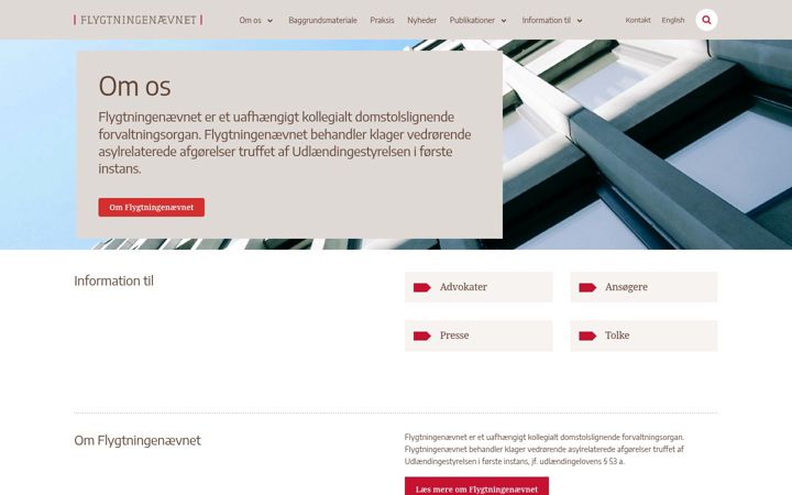 Screenshot of fln.dk