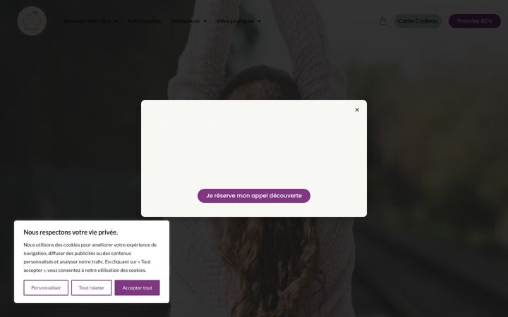 Screenshot of flo-zen.fr