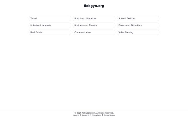 Screenshot of flobgyn.org
