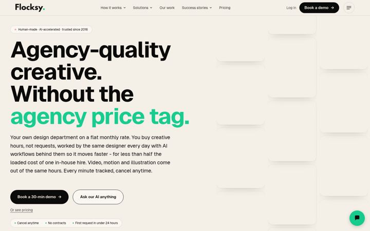 Screenshot of flocksy.com