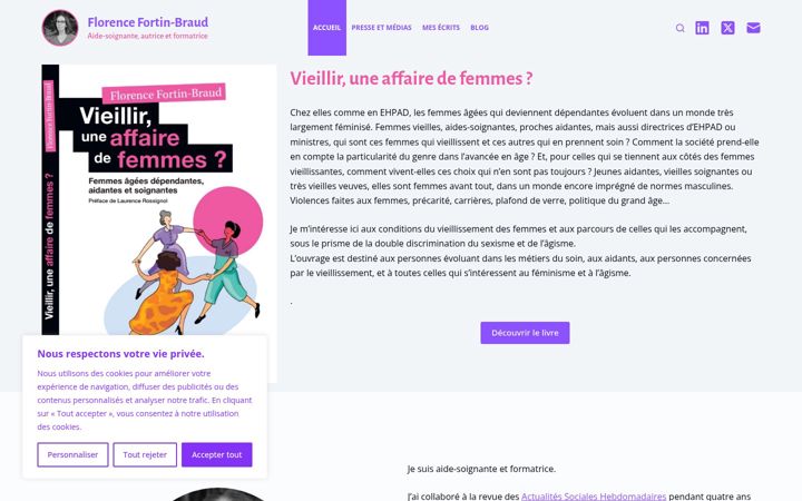 Screenshot of flofortinbraud.fr