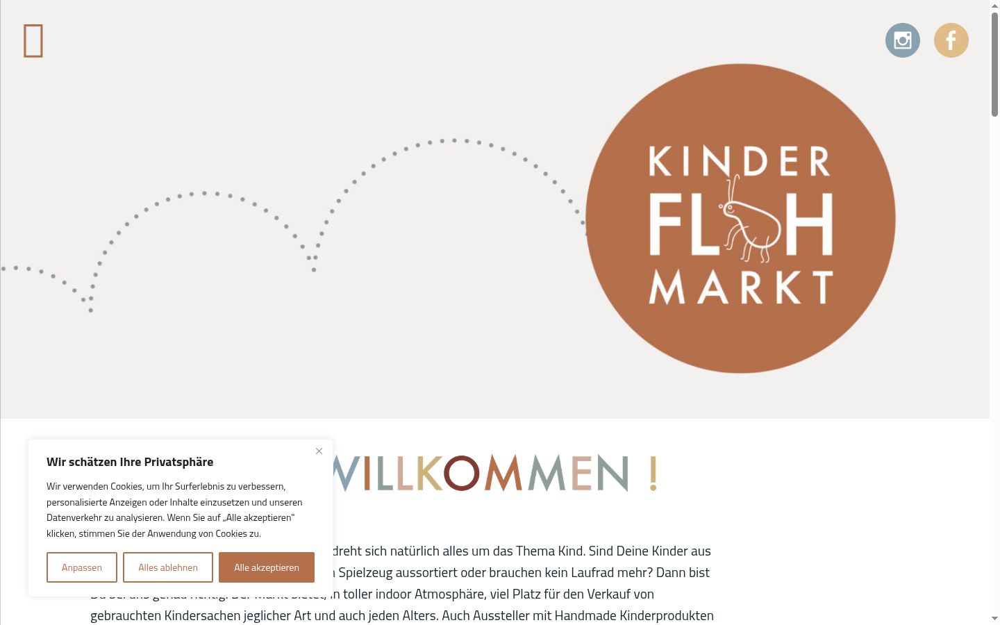 Sutikimo reklamjuostės, rodytos prieš bet kokią sąveiką, ekrano kopija