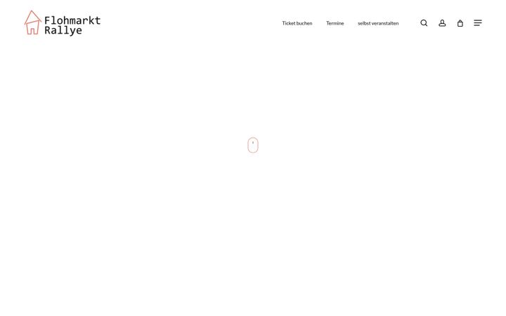 Screenshot of flohmarkt-rallye.de