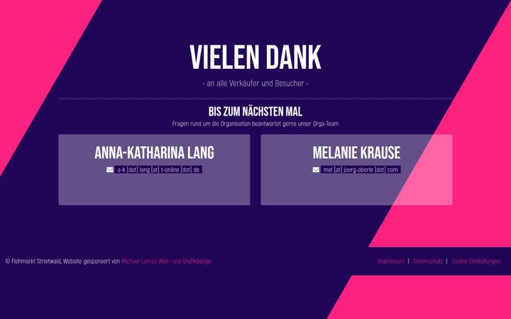 Screenshot of flohmarkt-strietwald.de
