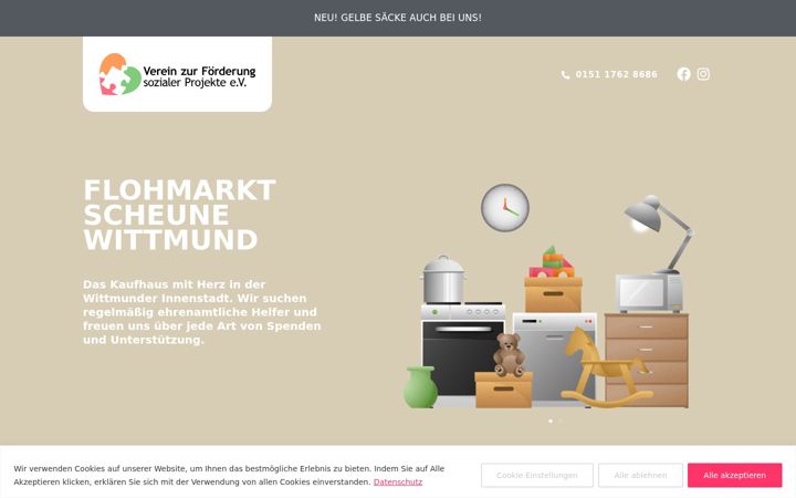 Képernyőkép: flohmarktscheune-wittmund.de