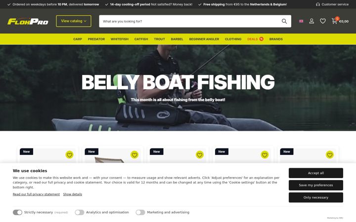 Screenshot of flohpro.com