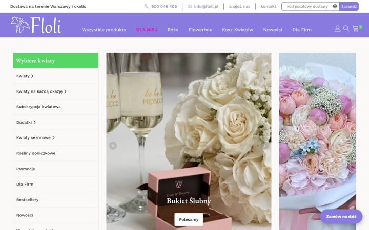 Screenshot of floli.pl