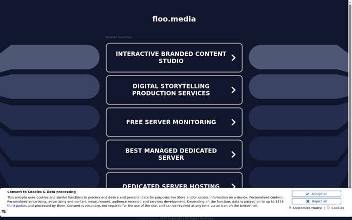 Screenshot of floo.media
