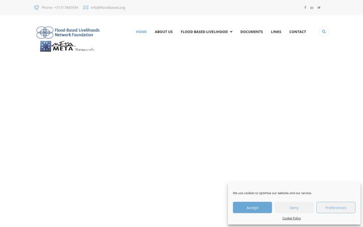 Screenshot of floodbased.org