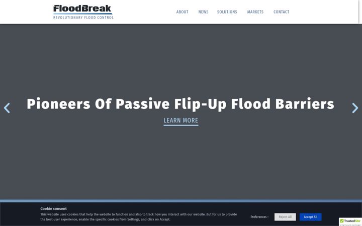 Screenshot of floodbreak.com