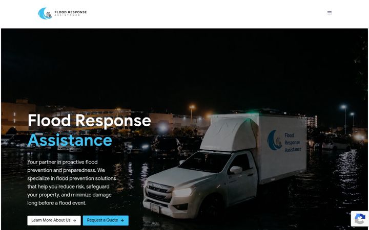Screenshot of floodresponseassistance.com