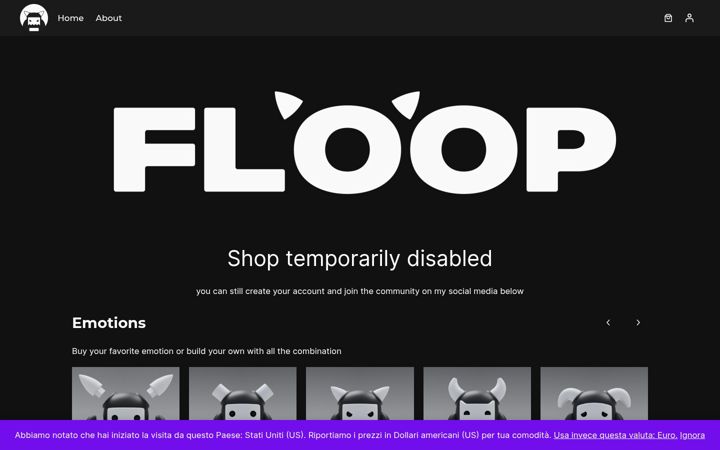 Capture d'écran de floop3d.com