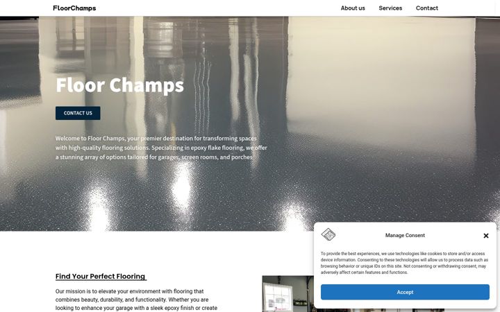 Screenshot of floorchamps.com