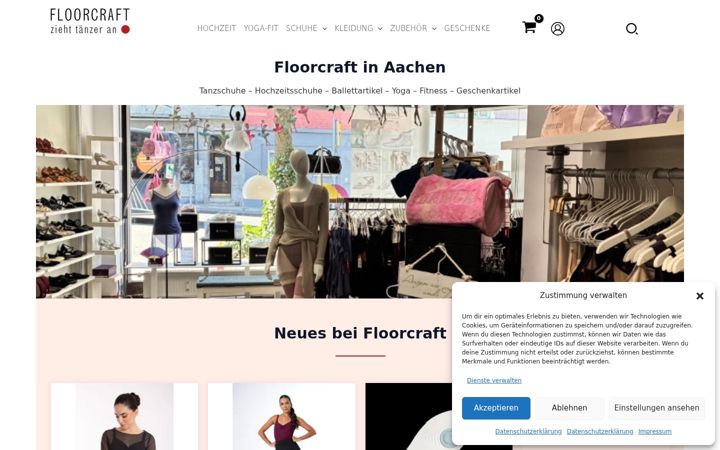 Zrzut ekranu floorcraft.de