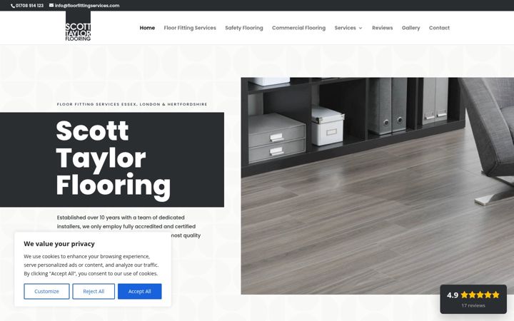 Screenshot of floorfittingservices.com