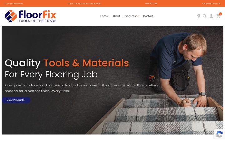 Screenshot of floorfix.co.uk
