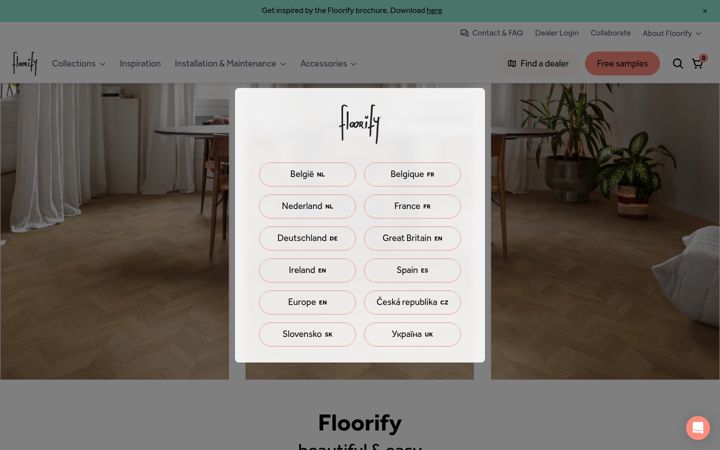 Screenshot of floorify.com