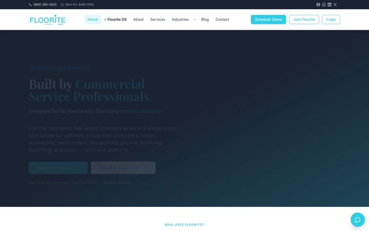 Screenshot of floorite.com