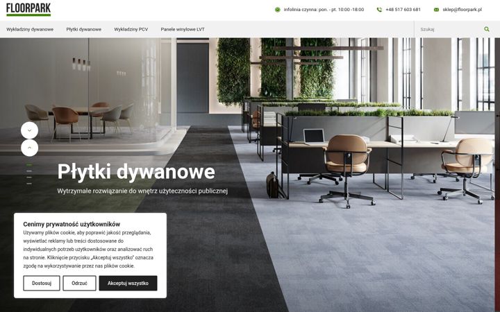 Screenshot of floorpark.pl