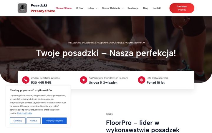Screenshot of floorpro.pl