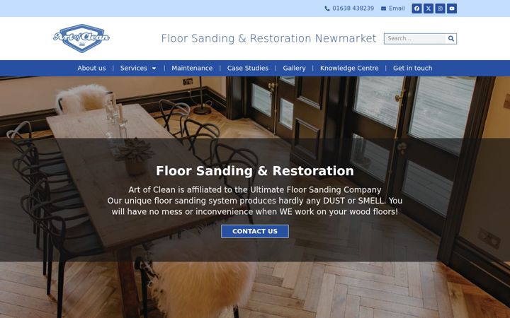 Screenshot of floorsandingnewmarket.co.uk