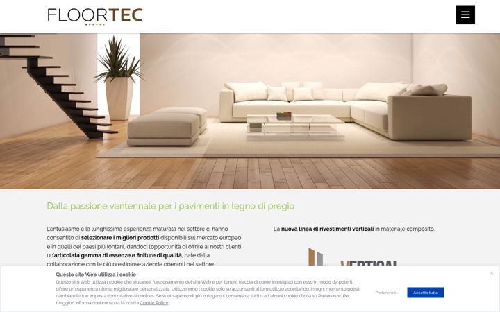 Screenshot of floortec.it