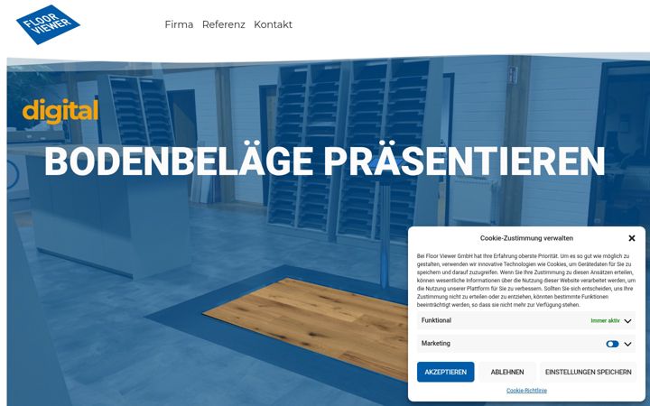 Screenshot of floorviewer.ch