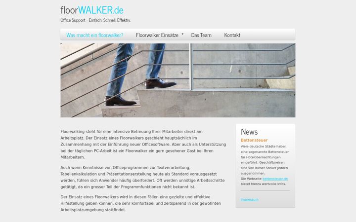 Screenshot of floorwalker.de
