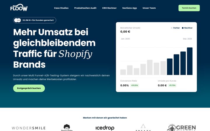 Screenshot of floow-media.de
