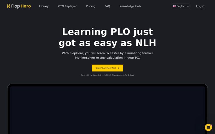 Screenshot of flophero.com