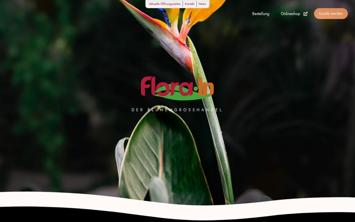 Zrzut ekranu flora-in.de