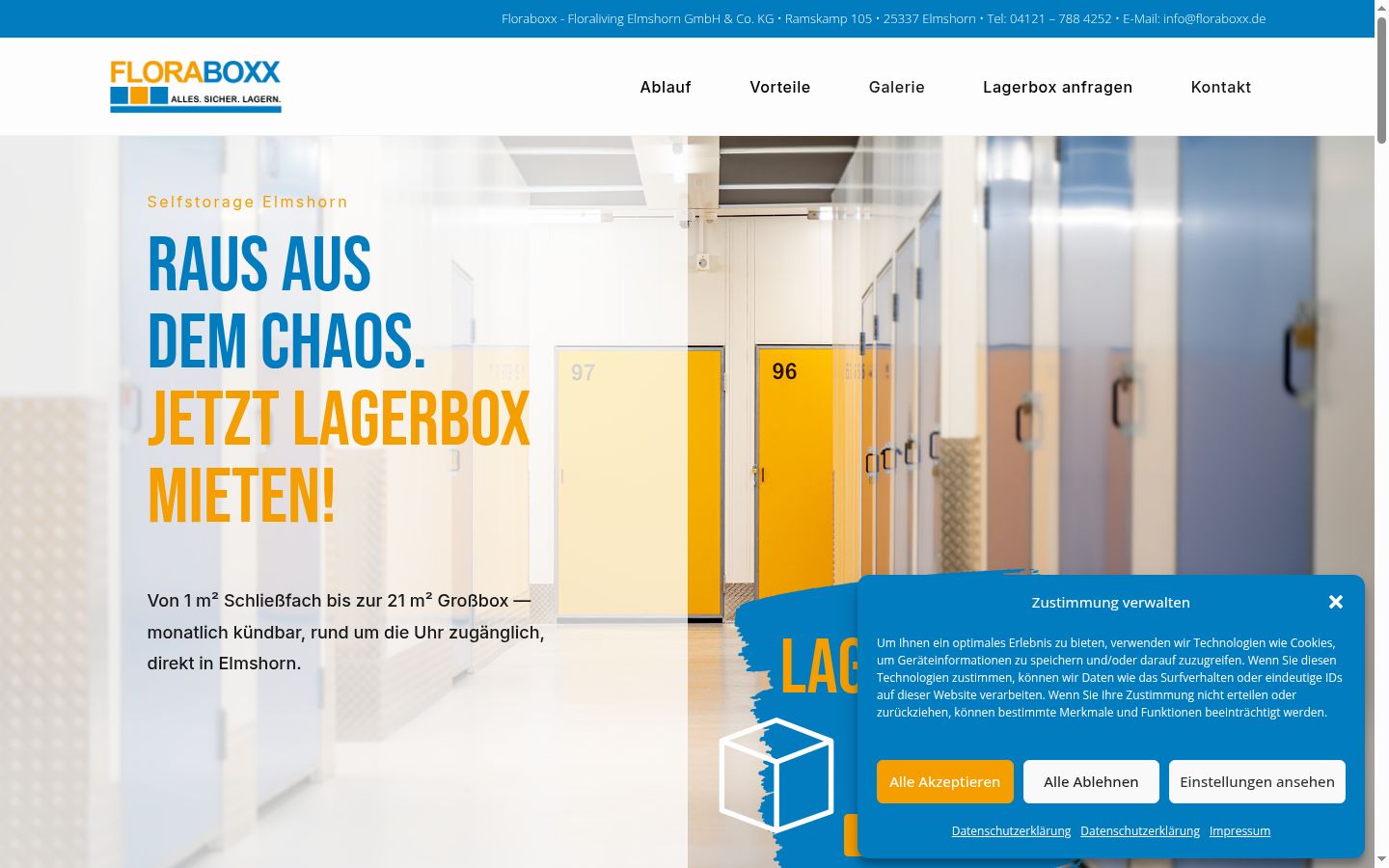 Sutikimo reklamjuostės, rodytos prieš bet kokią sąveiką, ekrano kopija