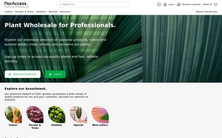 Zrzut ekranu floraccess.com