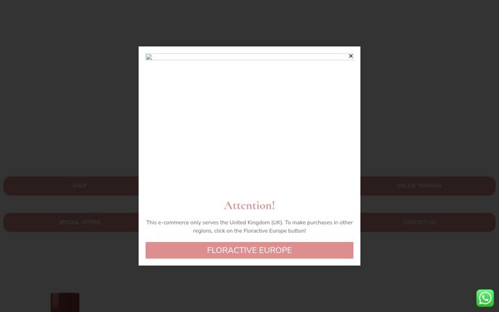 Screenshot of floractive.co.uk