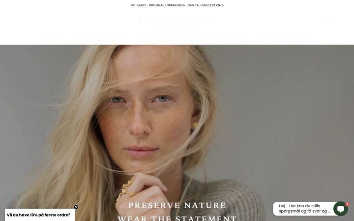 Screenshot του floradanica.com