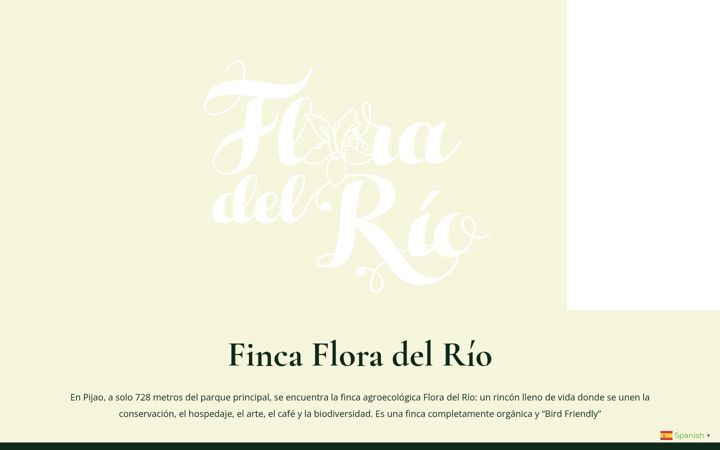Screenshot of floradelrio.com