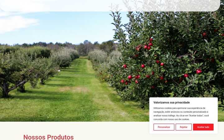 Skärmbild av florafrutas.com.br