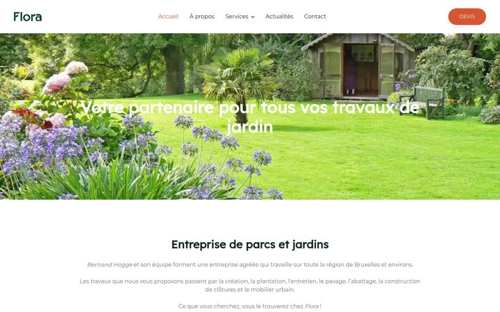 Screenshot of floragarden.be