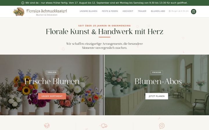 Skjámynd af floralesschmuckkasterl.de