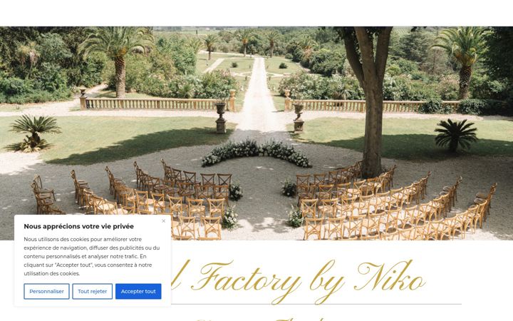 Screenshot of floralfactory.fr