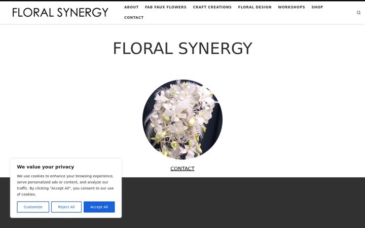 Screenshot of floralsynergy.co.uk