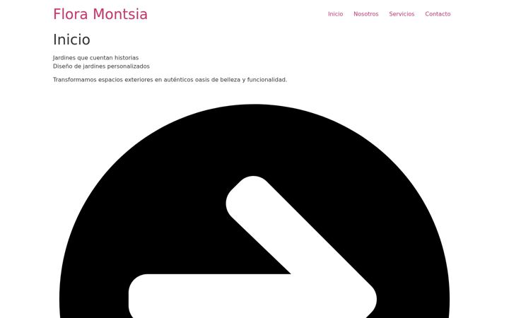 Screenshot of floramontsia.com