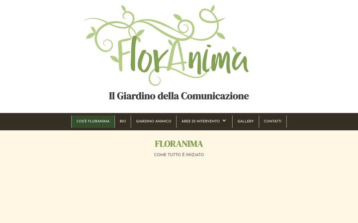 Screenshot of floranima.it