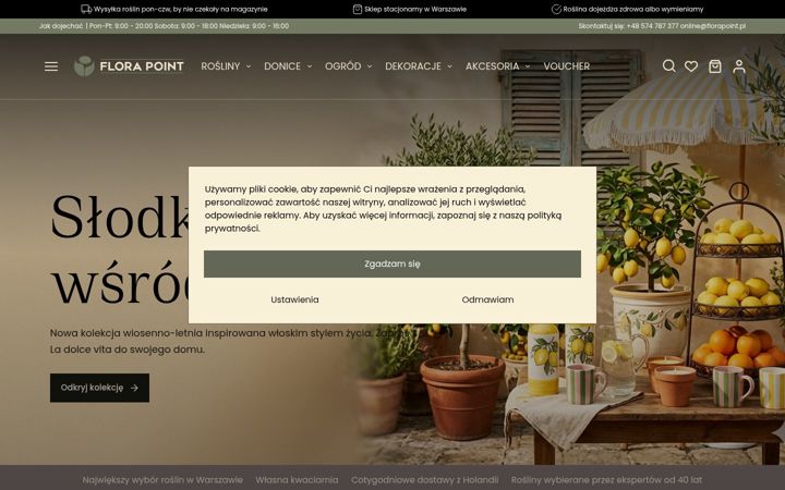 Screenshot of florapoint.pl