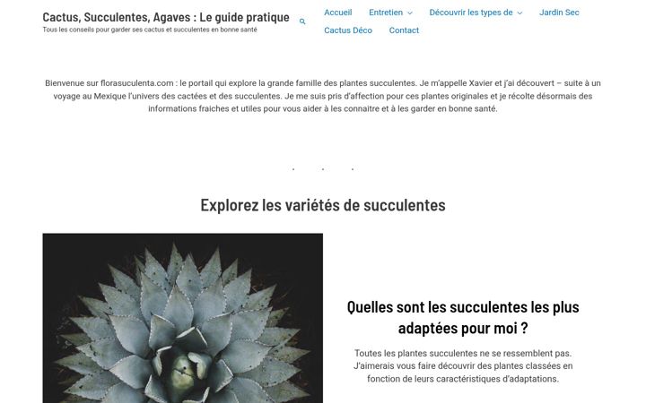 Screenshot of florasuculenta.com