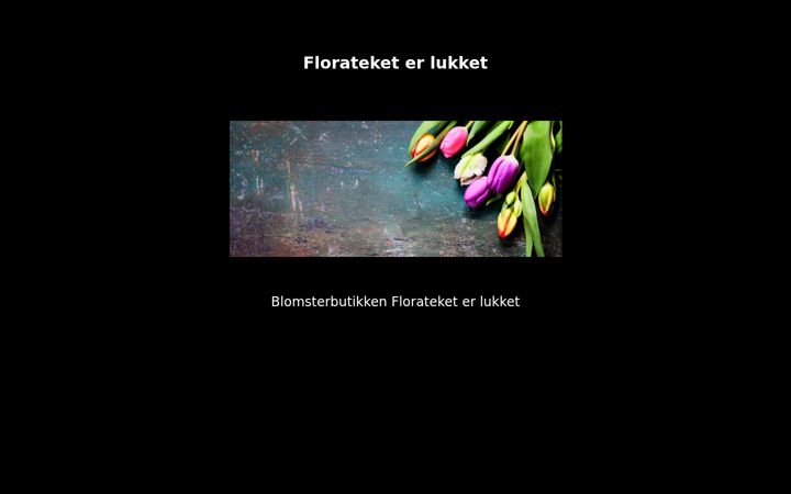 Screenshot of florateket.dk